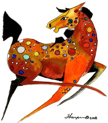 00-101 Spotted Horse 3